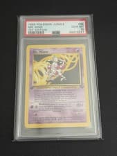 Pokemon Jungle 1999 1st Edition Mr Mime PSA 10 Gem Mint 22/64 Non Holo Rare