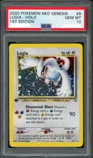 2000 Pokemon 1st Edition Lugia Neo Genesis Rare Holo #9 PSA 10 GEM MINT
