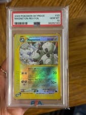 2003 Pokemon Skyridge #20 MAGNETON Reverse Foil PSA 10