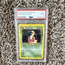 Pokémon Meganium 11/111 Neo Genesis Holo Rare PSA 9 2000 English