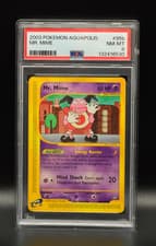 Mr Mime 2003 Aquapolis Pokémon TCG 95a/147 E-Series PSA 8 Newly Graded