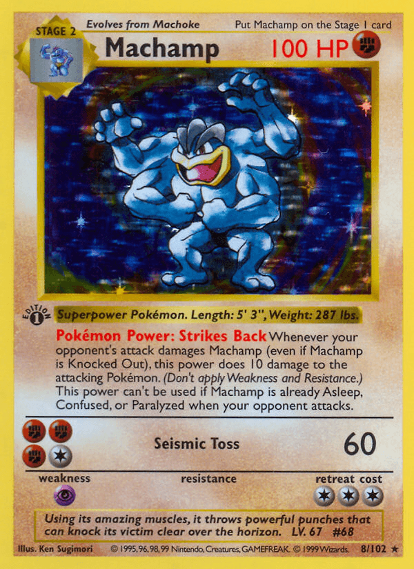 Machamp — Base 8/102