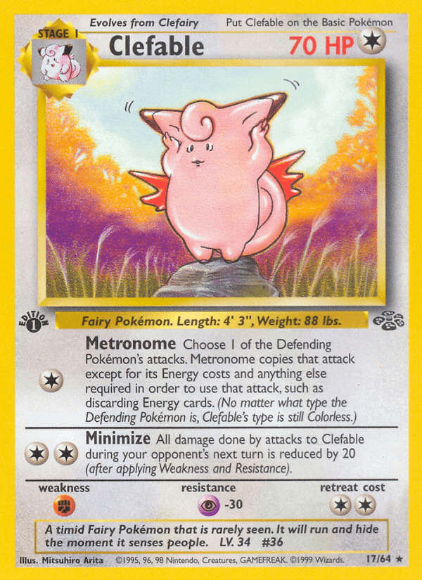 Clefable — Jungle 17/64