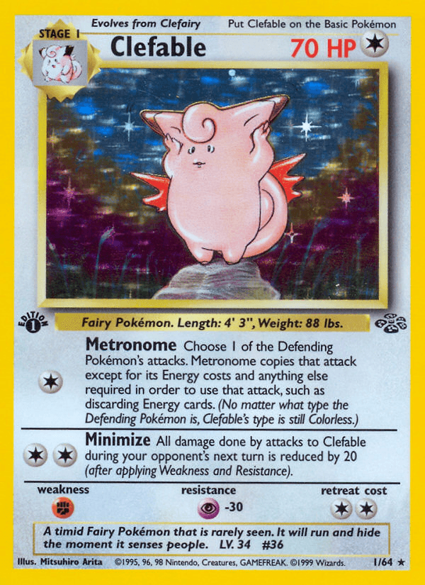 Clefable — Jungle 1/64