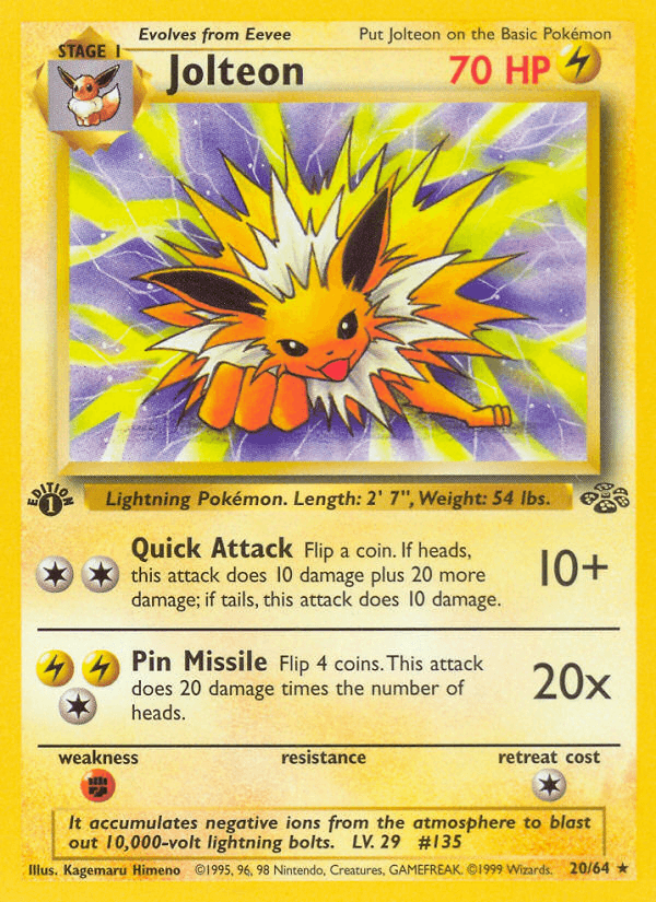 Jolteon — Jungle 20/64