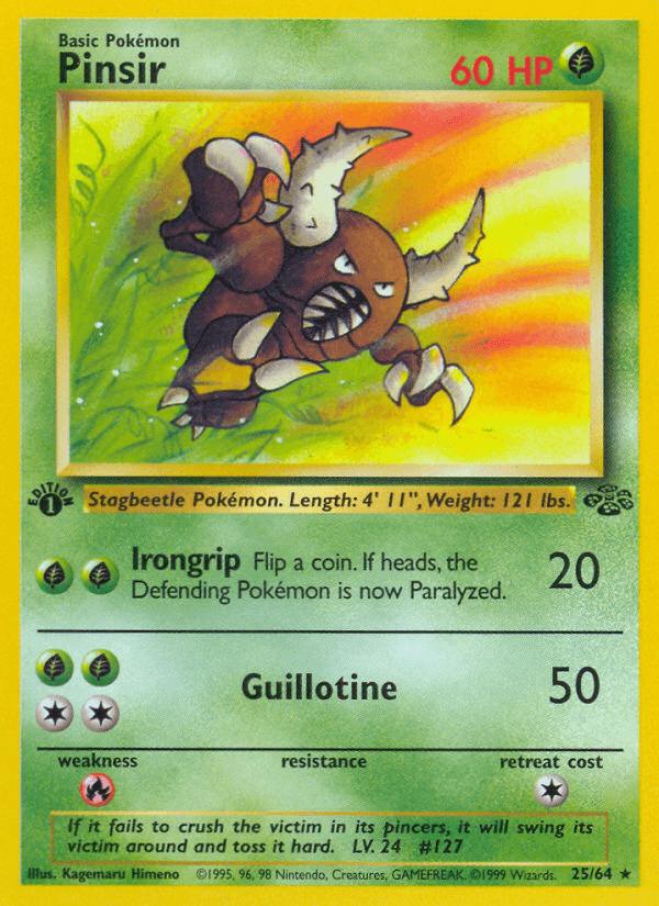Pinsir — Jungle 25/64