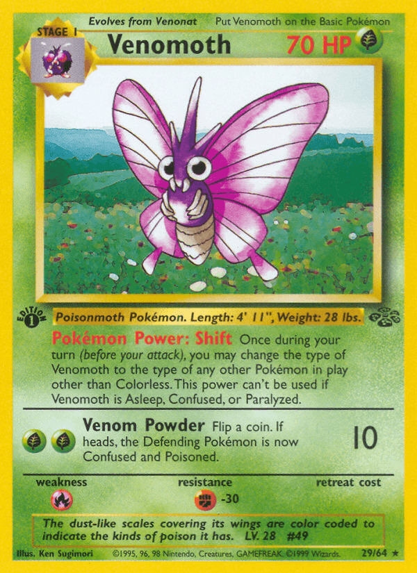 Venomoth — Jungle 29/64