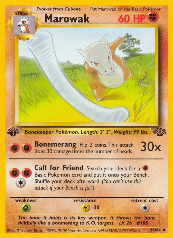 Marowak — Jungle 39/64