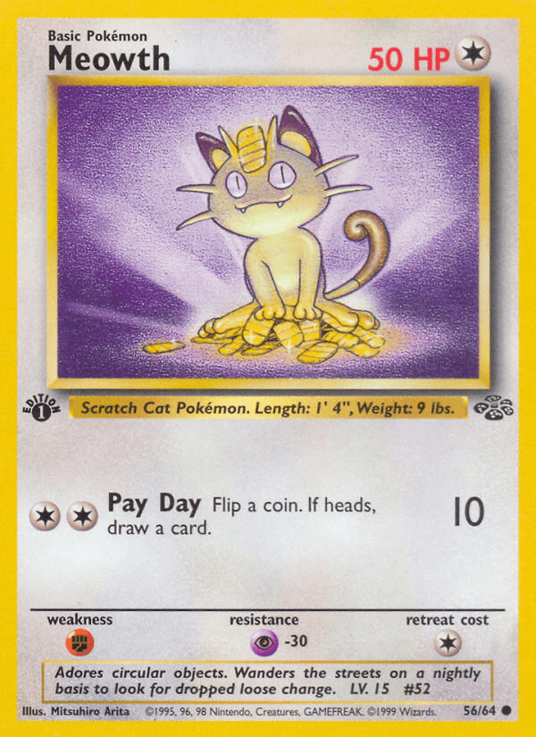 Meowth — Jungle 56/64