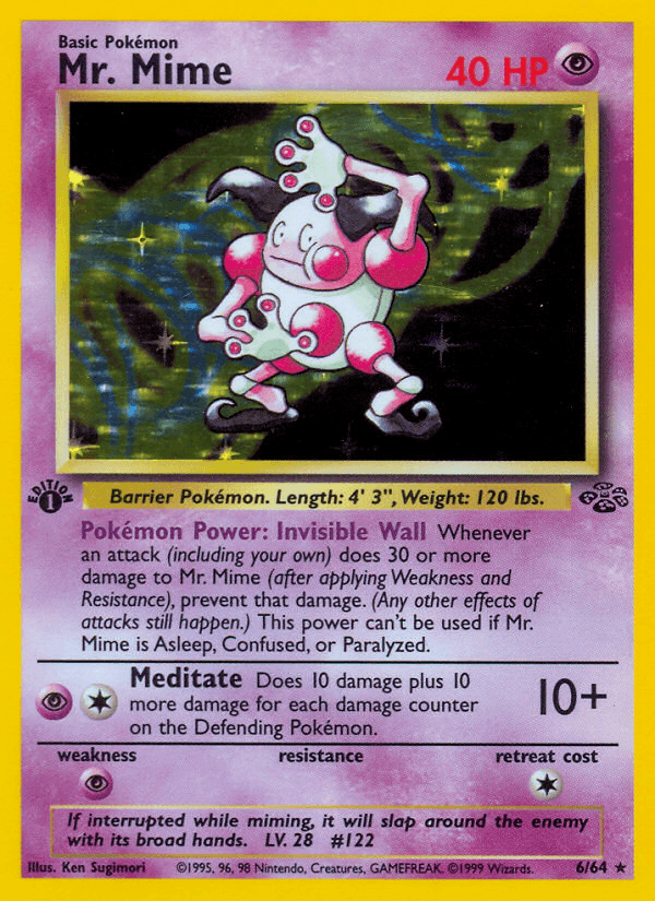 Mr. Mime — Jungle 6/64