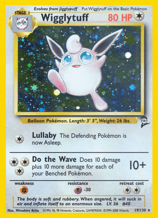 Wigglytuff — Base Set 2 19/130