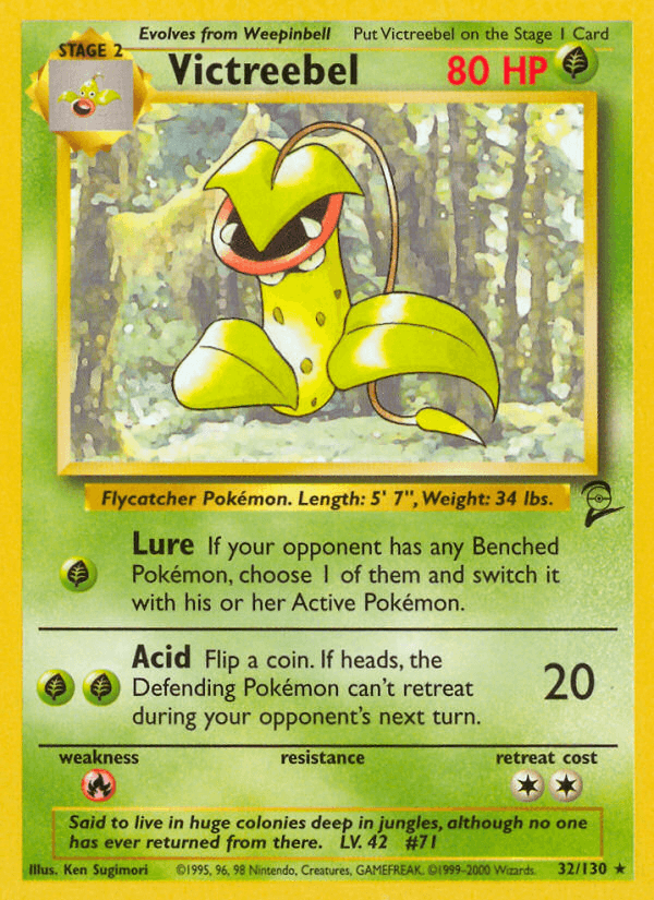 Victreebel — Base Set 2 32/130