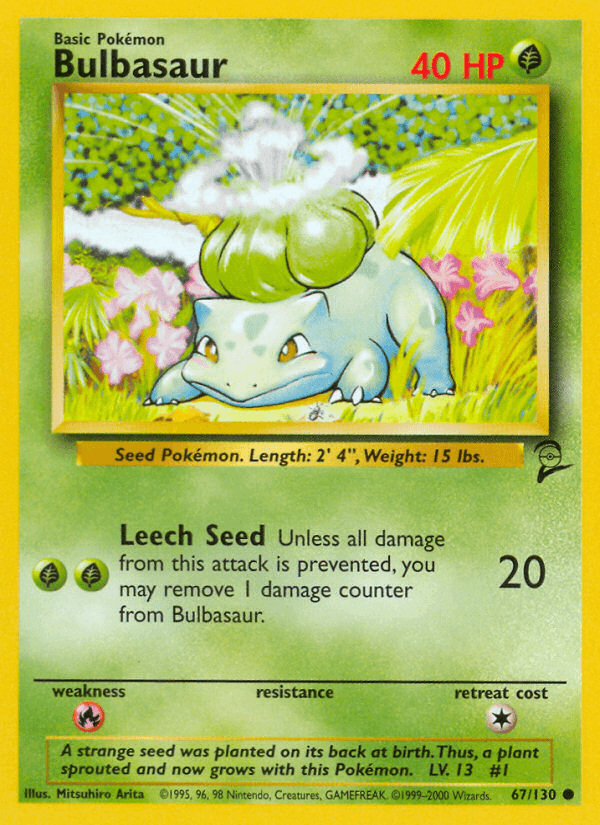 Bulbasaur — Base Set 2 67/130