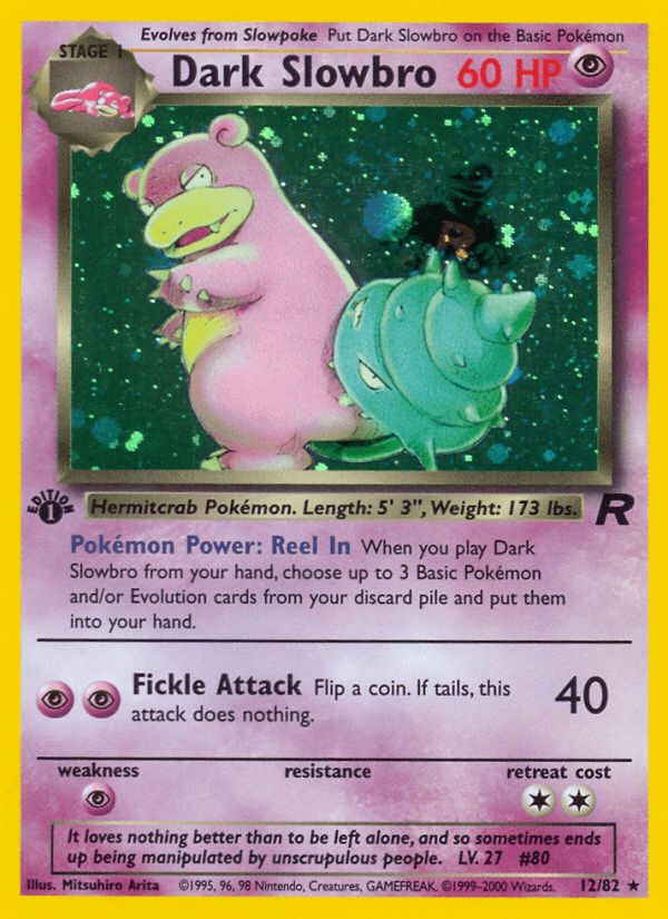 Dark Slowbro — Team Rocket 12/83