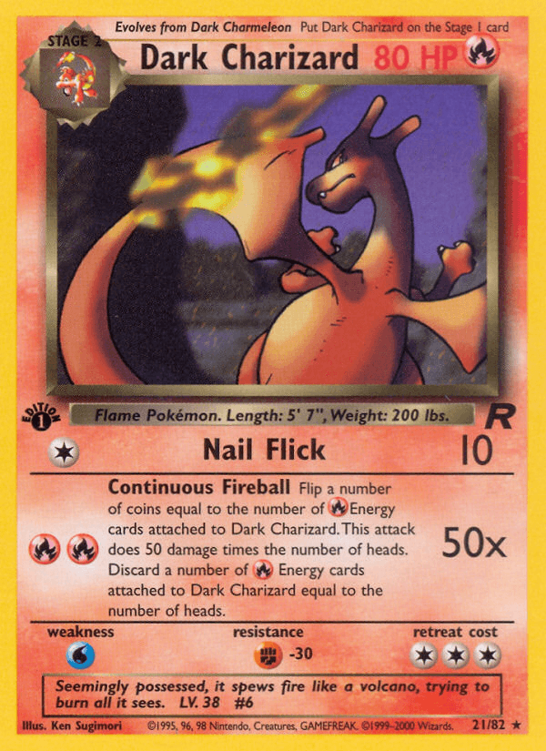 Dark Charizard — Team Rocket 21/83