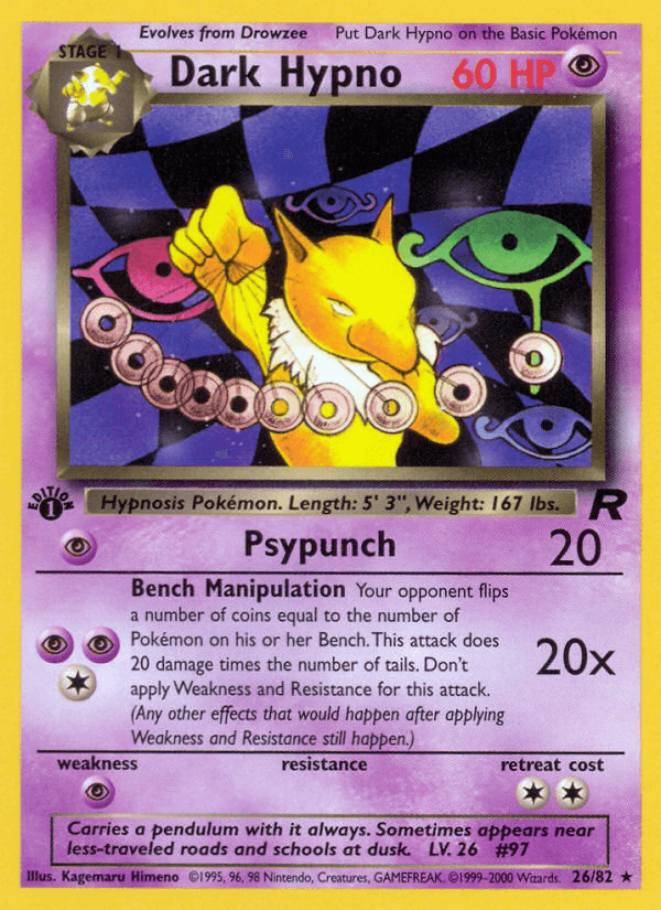Dark Hypno — Team Rocket 26/83