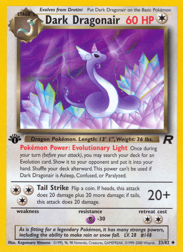 Dark Dragonair — Team Rocket 33/83