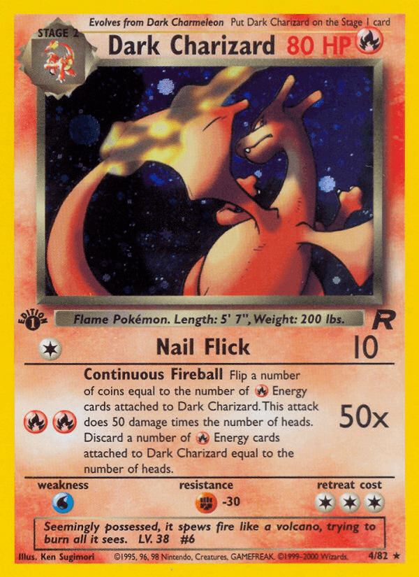 Dark Charizard — Team Rocket 4/83
