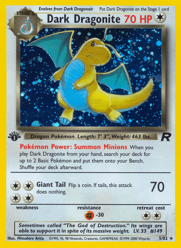 Dark Dragonite — Team Rocket 5/83