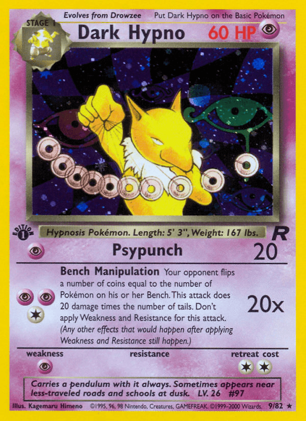 Dark Hypno — Team Rocket 9/83