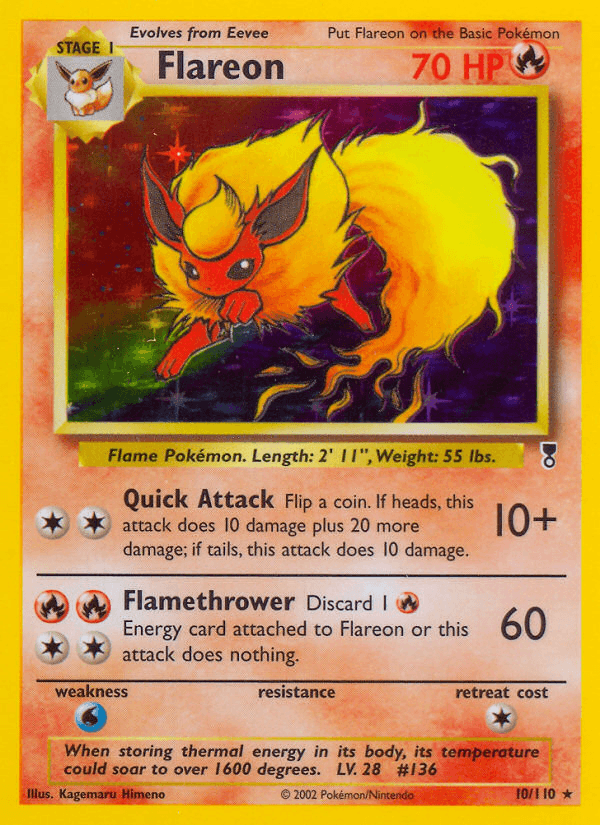 Flareon — Legendary Collection 10/110