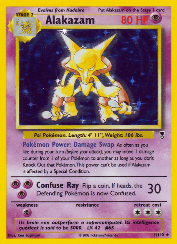 Alakazam — Legendary Collection 1/110