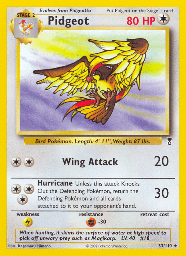 Pidgeot — Legendary Collection 33/110