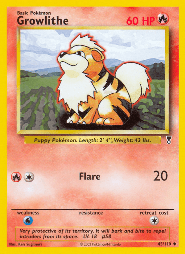Growlithe — Legendary Collection 45/110