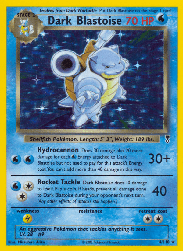 Dark Blastoise — Legendary Collection 4/110