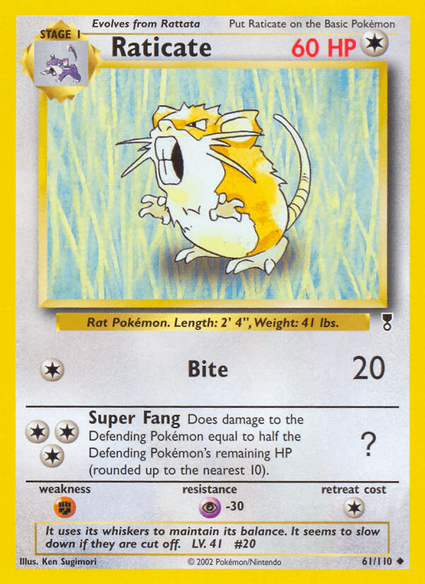 Raticate — Legendary Collection 61/110