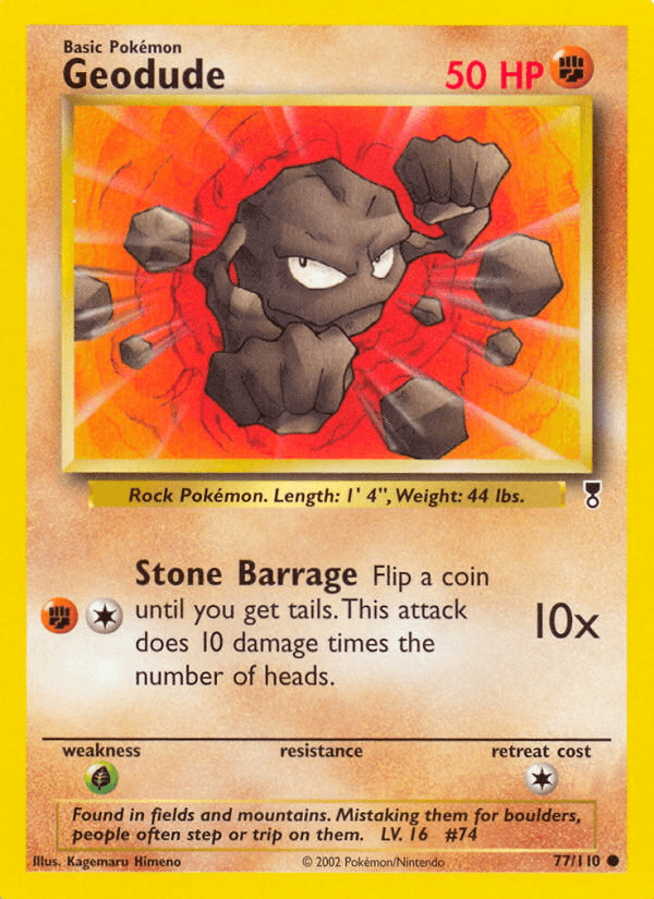 Geodude — Legendary Collection 77/110