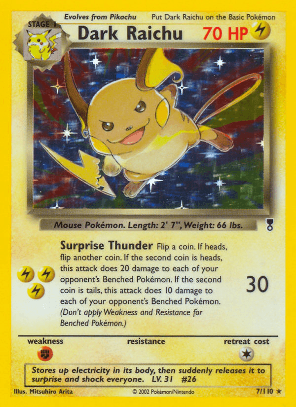 Dark Raichu — Legendary Collection 7/110