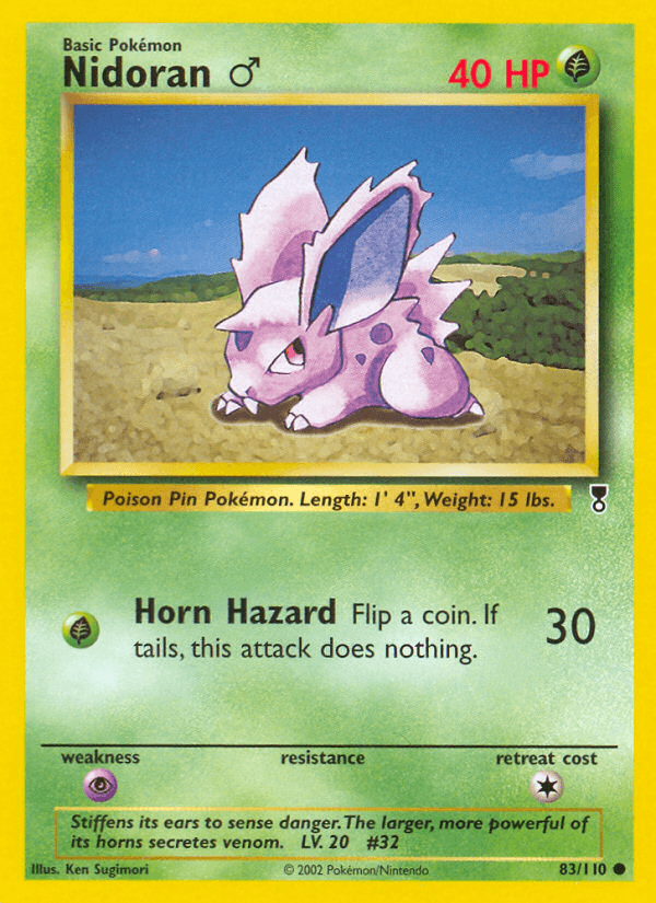 Nidoran ♂ — Legendary Collection 83/110