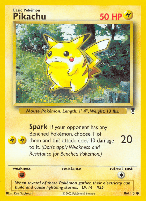 Pikachu — Legendary Collection 86/110