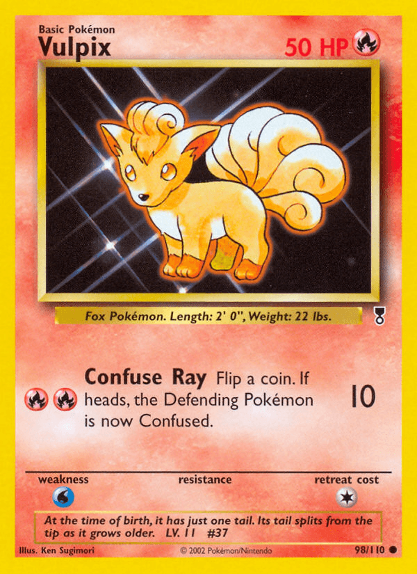 Vulpix — Legendary Collection 98/110