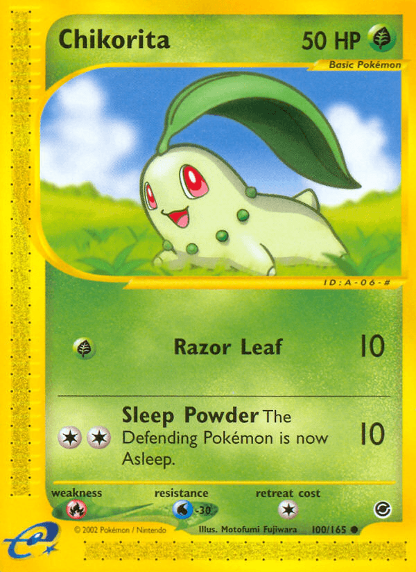 Chikorita — Expedition Base Set 100/165