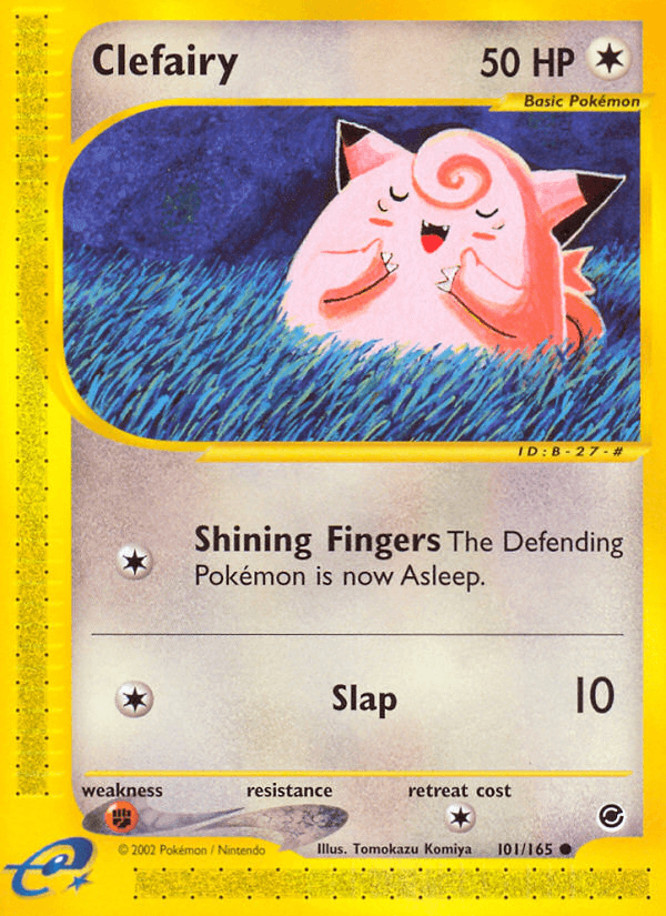 Clefairy — Expedition Base Set 101/165