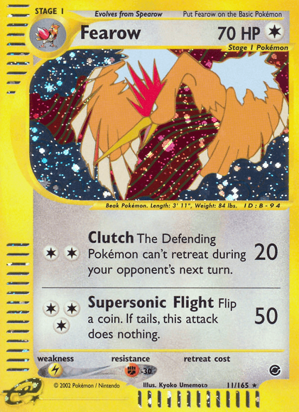 Fearow — Expedition Base Set 11/165