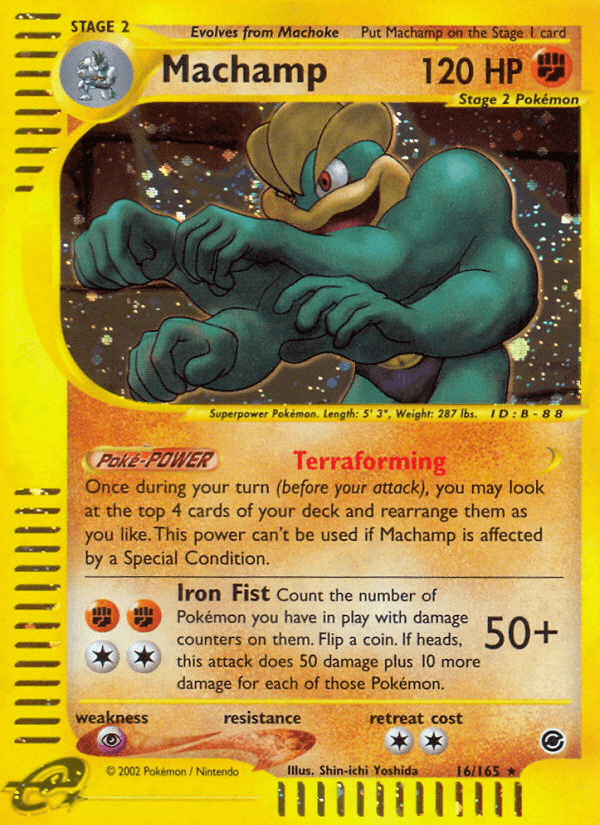Machamp — Expedition Base Set 16/165