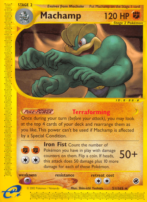 Machamp — Expedition Base Set 51/165