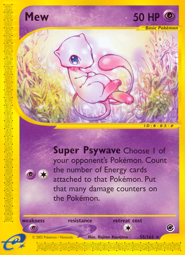 Mew — Expedition Base Set 55/165