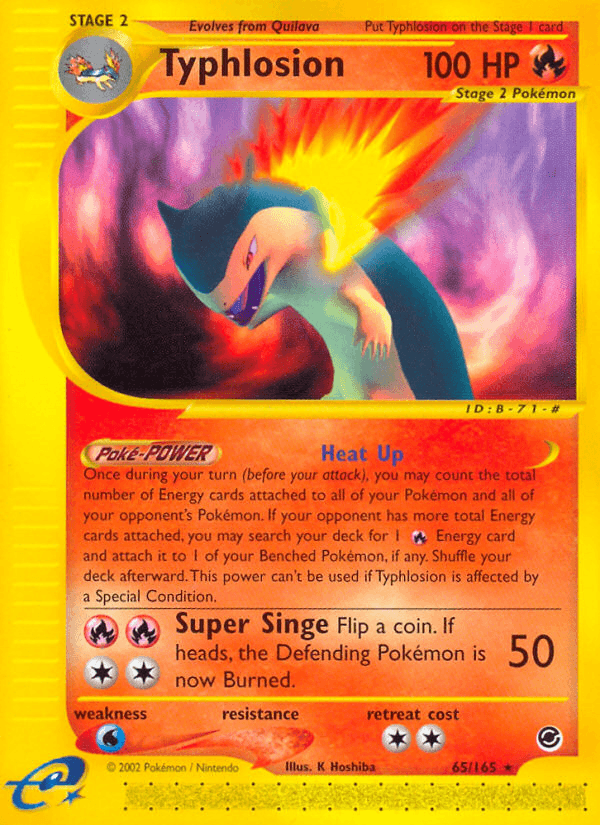 Typhlosion — Expedition Base Set 65/165