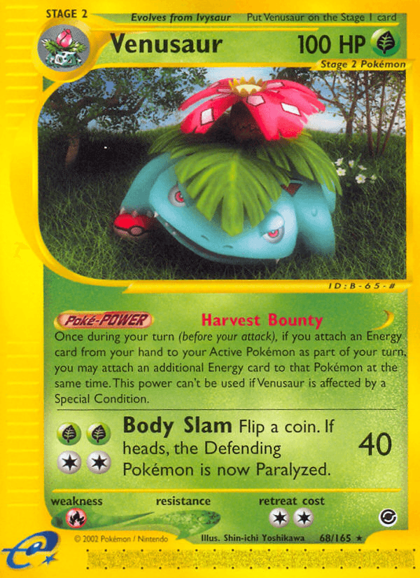 Venusaur — Expedition Base Set 68/165