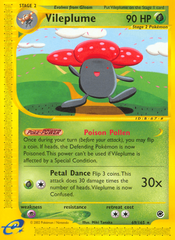 Vileplume — Expedition Base Set 69/165