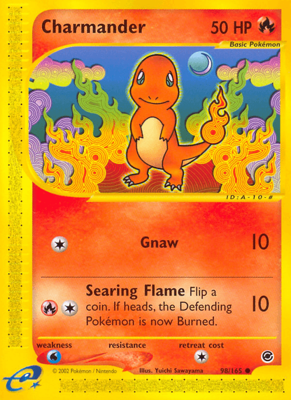 Charmander — Expedition Base Set 98/165