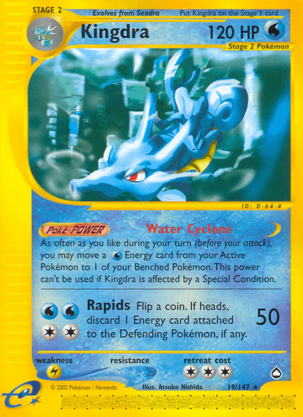 Kingdra — Aquapolis 19/182