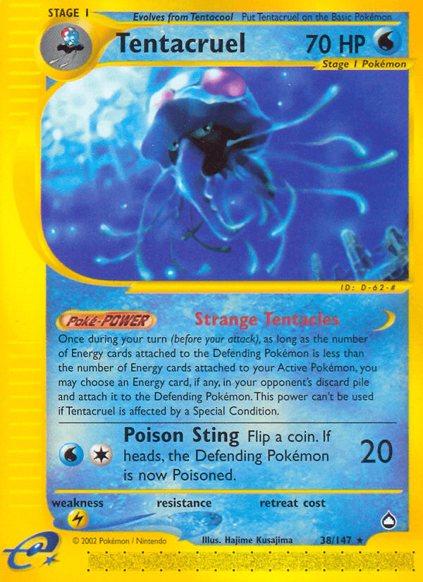 Tentacruel — Aquapolis 38/182