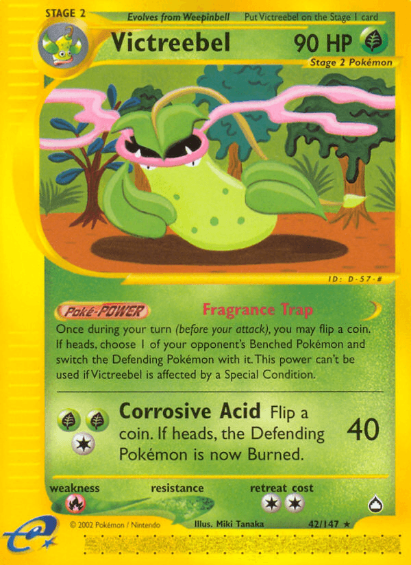 Victreebel — Aquapolis 42/182