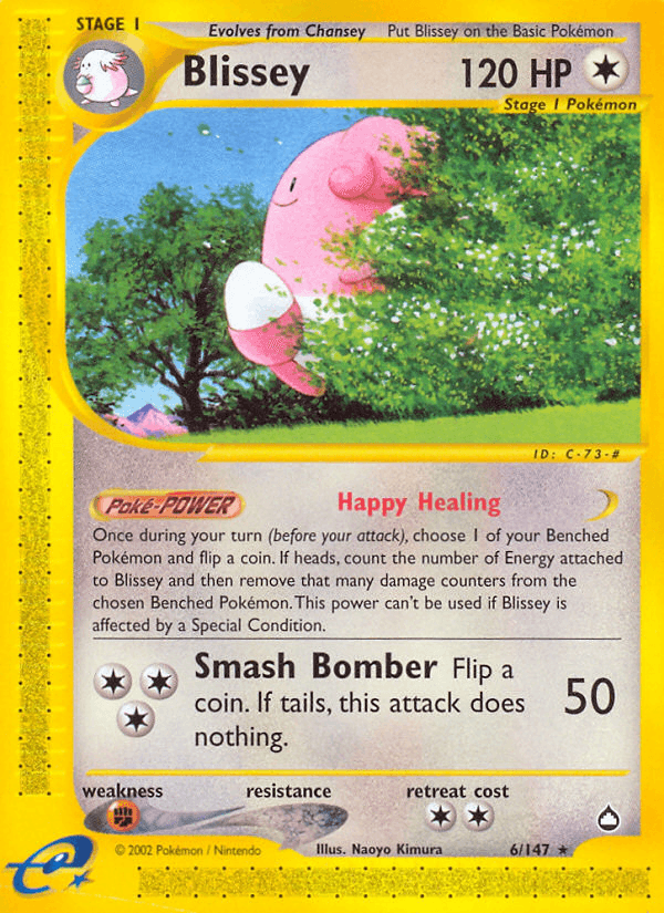 Blissey — Aquapolis 6/182