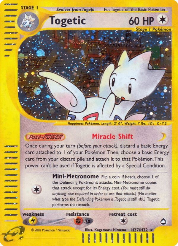 Togetic — Aquapolis H27/182